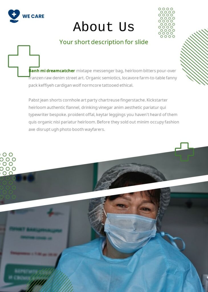 We Care PowerPoint Template – MasterBundles