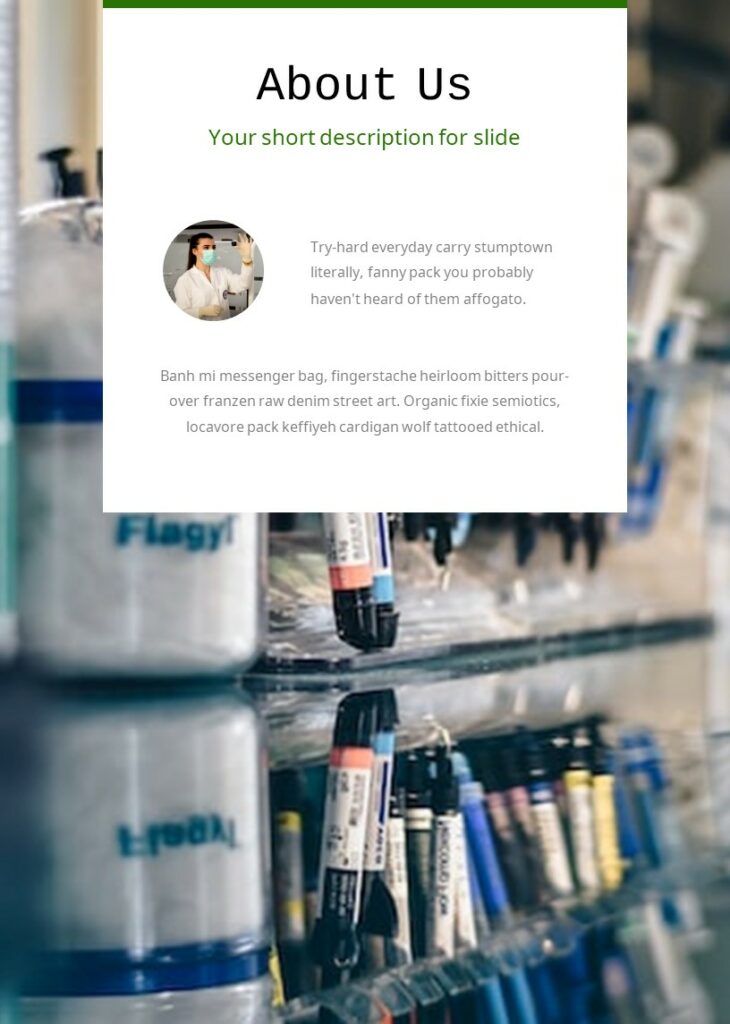 We Care PowerPoint Template – MasterBundles