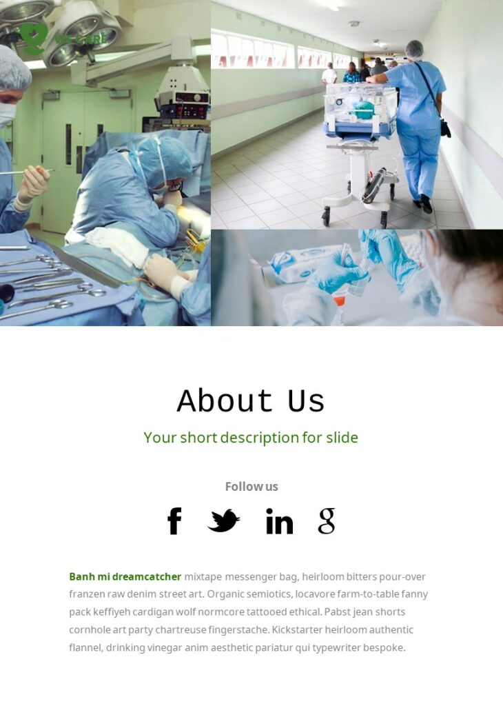 We Care PowerPoint Template – MasterBundles