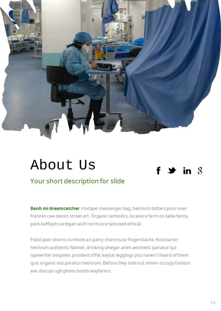 We Care PowerPoint Template – MasterBundles