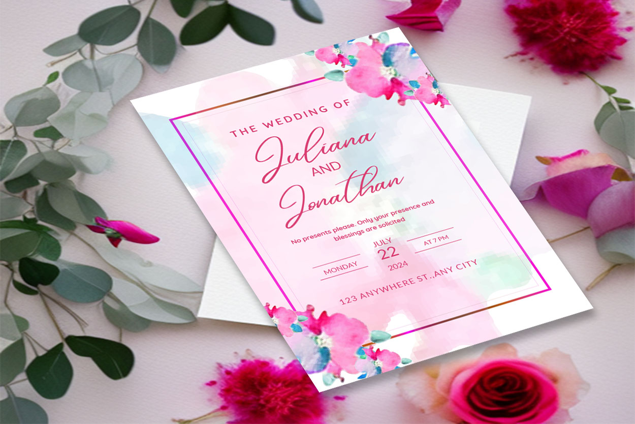 It will look great for your invitation.