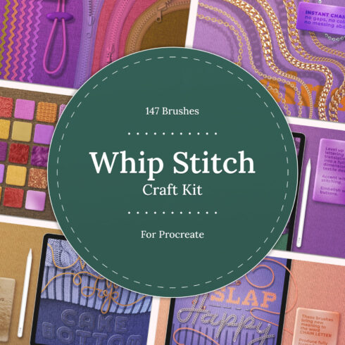 Whip Stitch Craft Kit for Procreate.