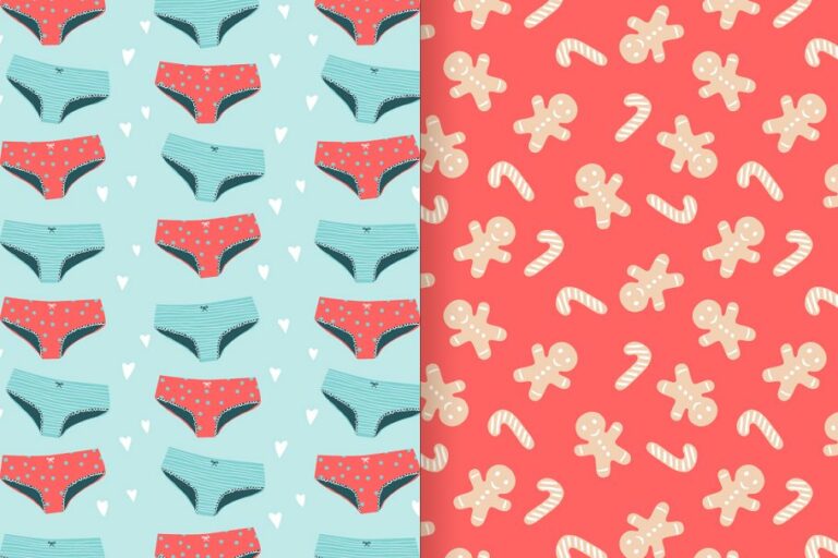 Cozy Winter Vector Seamless Pattern – MasterBundles