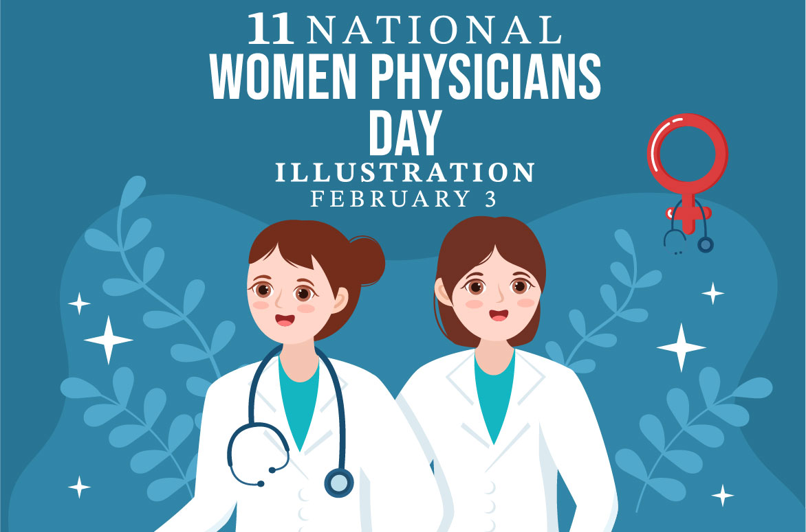 11 National Women Physicians Day Illustration MasterBundles