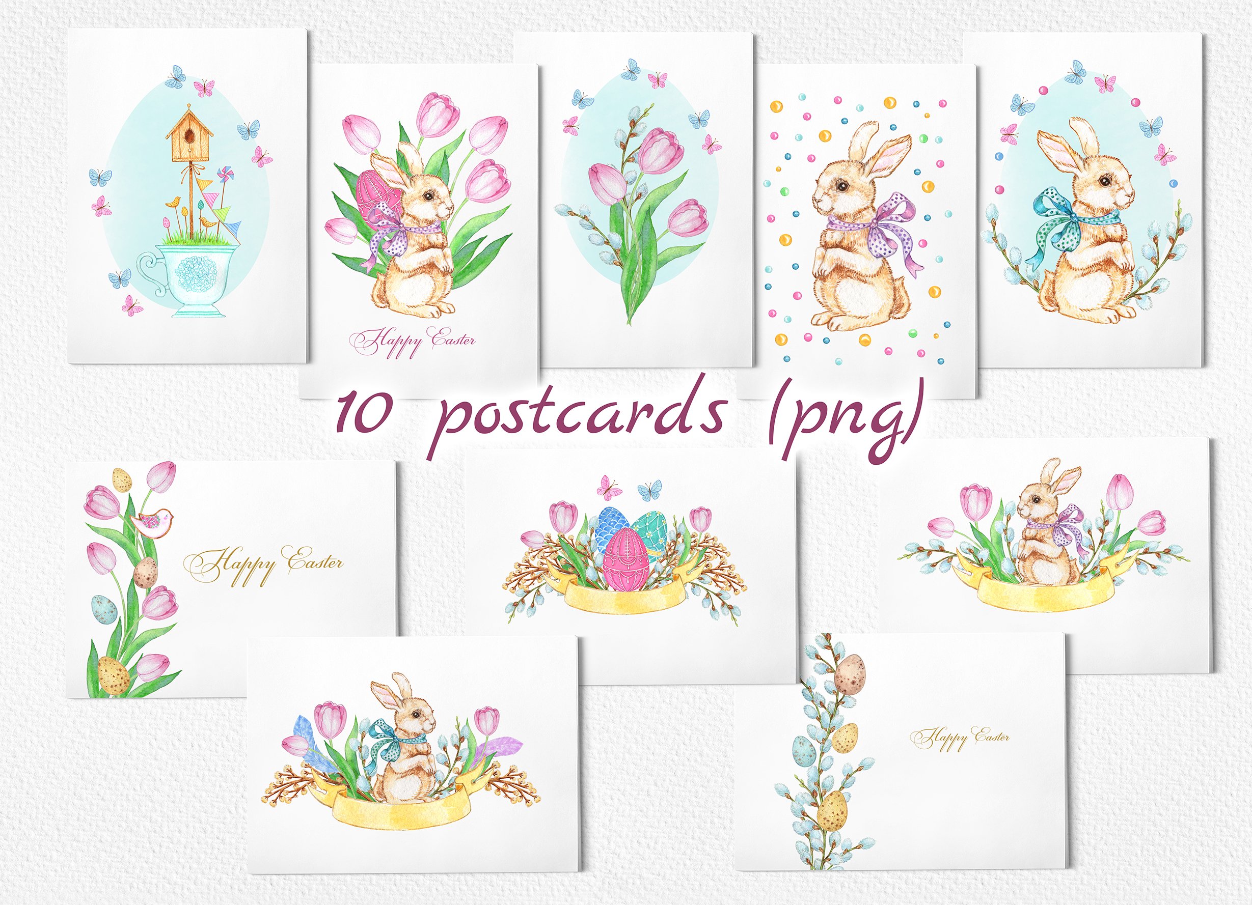 Nice Easter postcards for you.