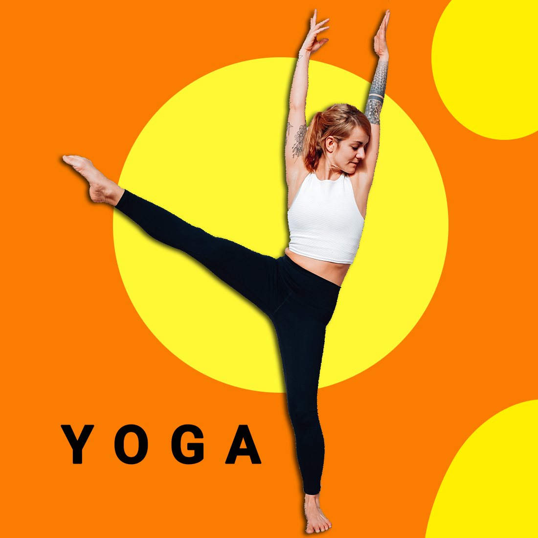 Yoga Poster Design - main image preview.