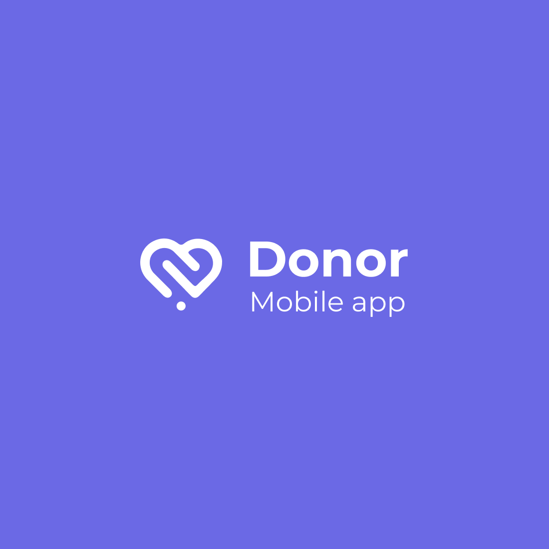 Donor Mobile App | Onboarding main cover.