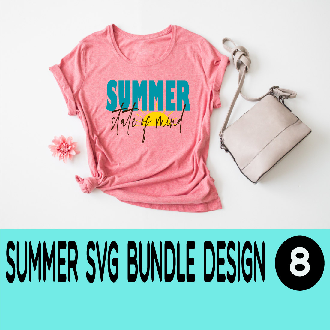 Summer SVG Bundle cover image.