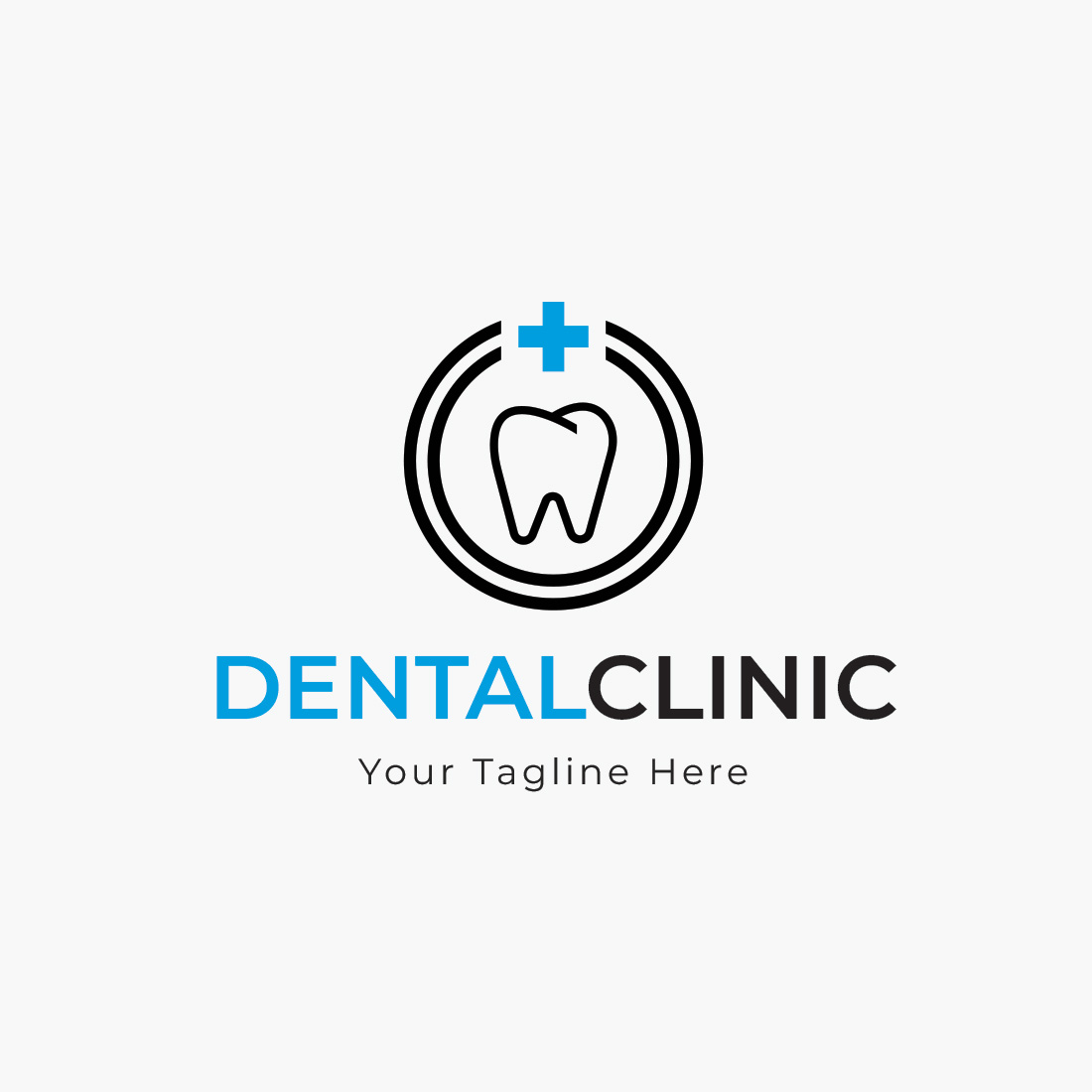 Dental Clinic Logo Template image cover.