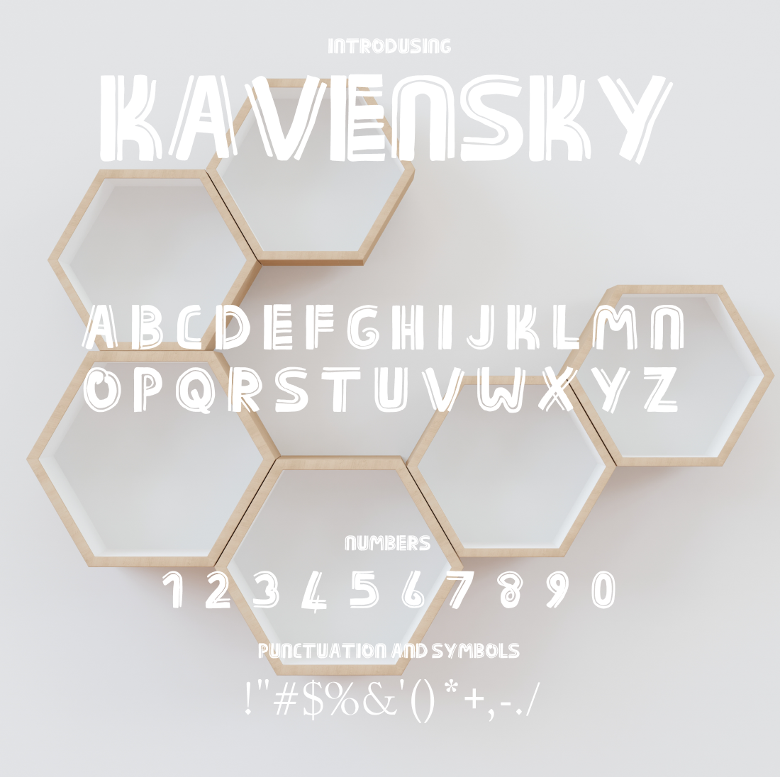 Kavensky Font.