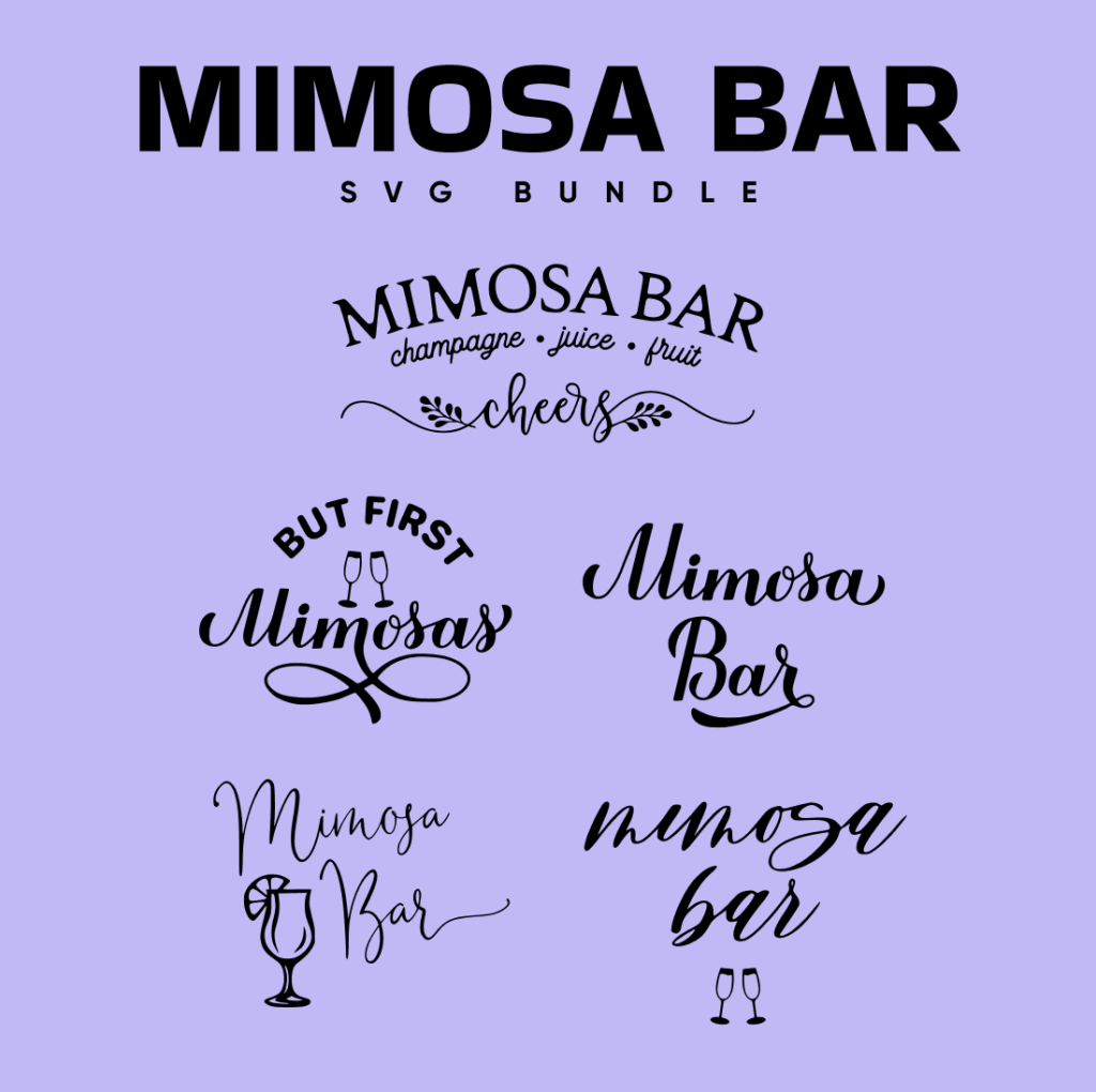 Mimosa Bar Svg Designs Masterbundles 0739