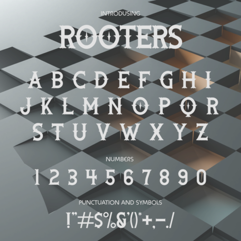 Rooters Font.