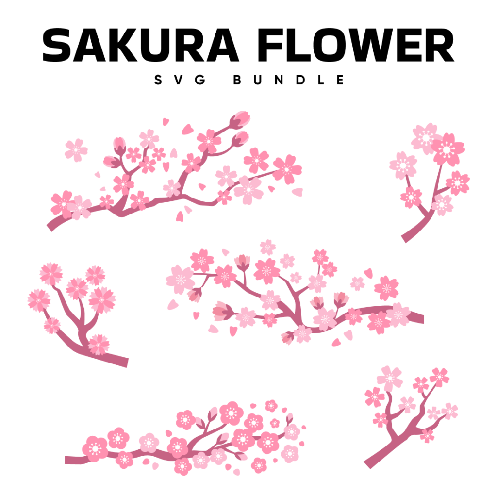 Sakura Flower SVG MasterBundles