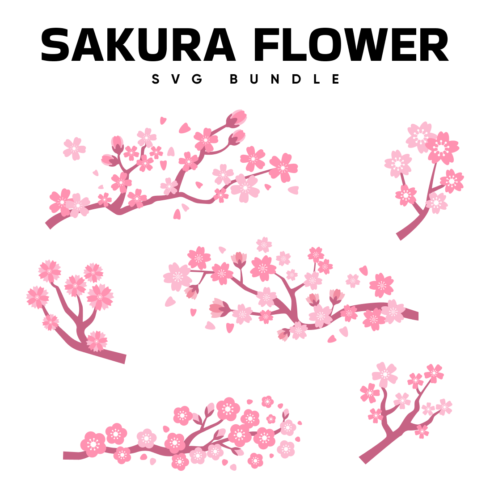 Sakura Flower Svg.