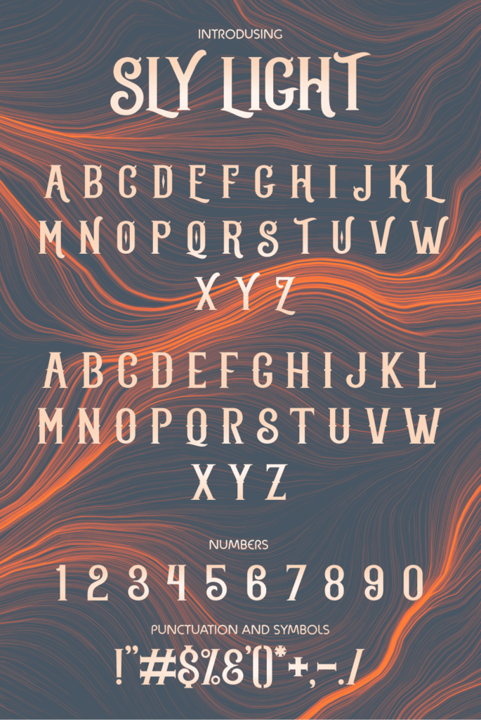 Sly Light Font MasterBundles