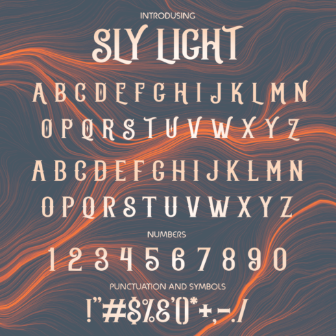 Sly Light Font.