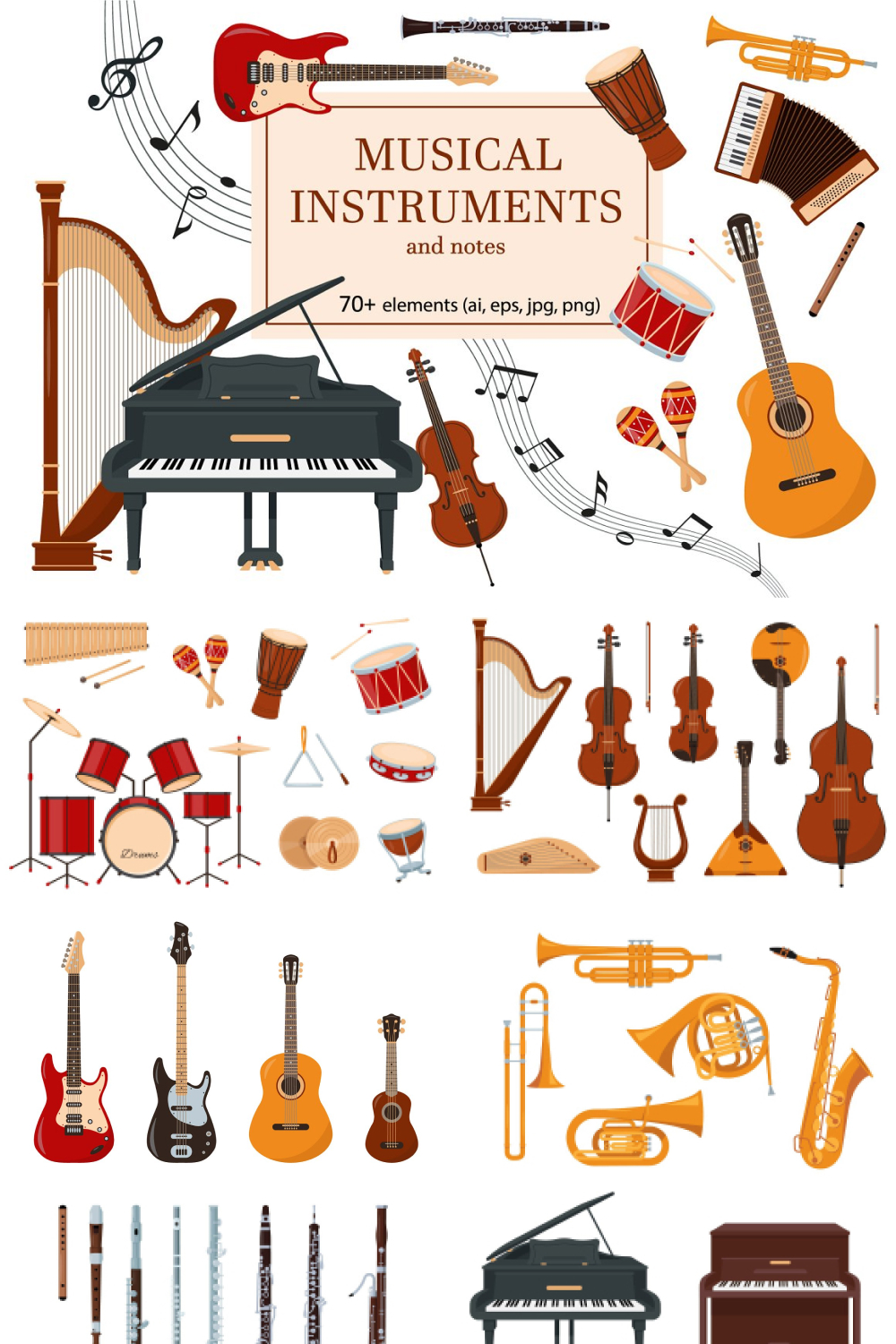 03 musical instruments and notes 1000x1500 439