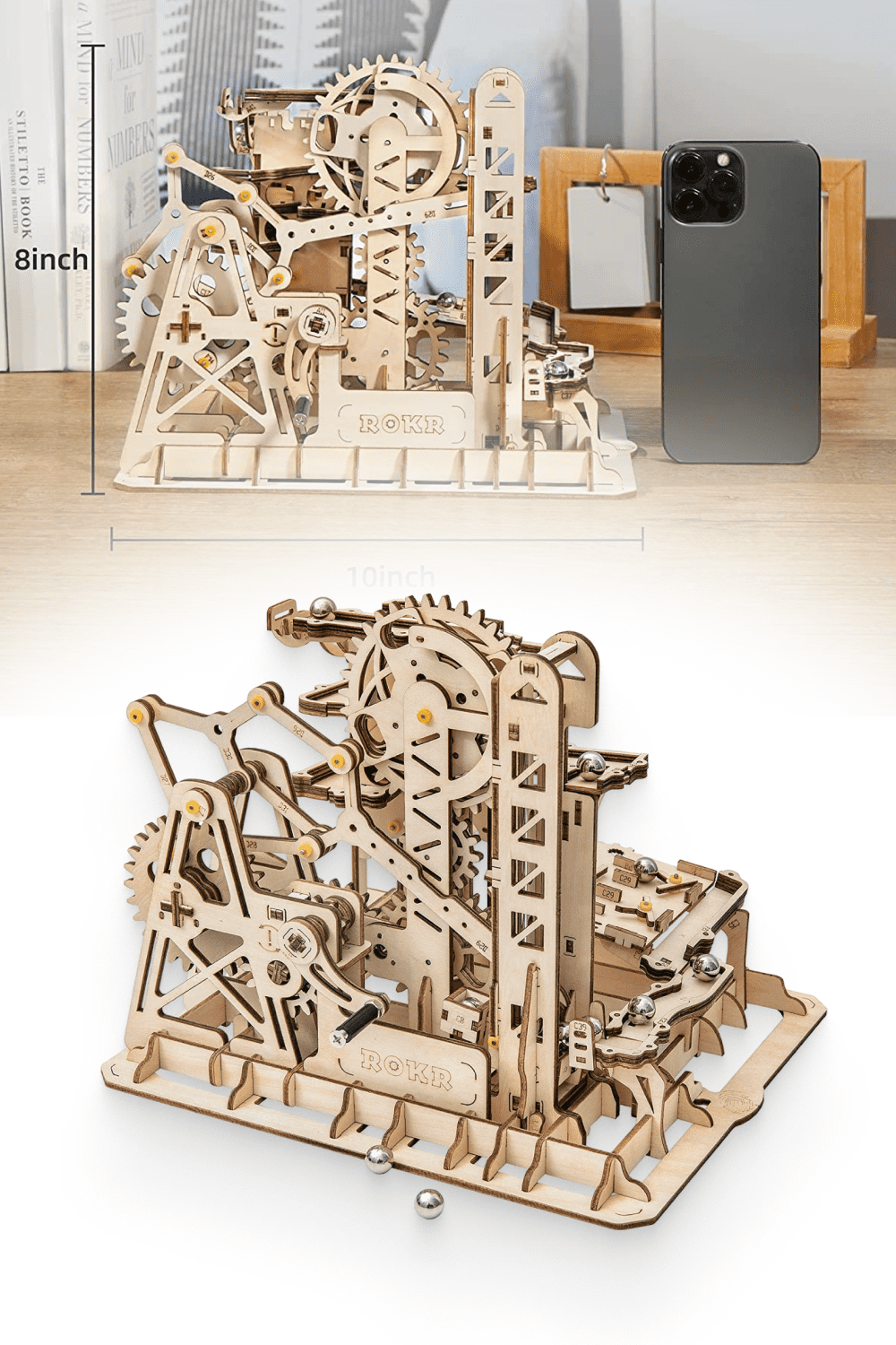ROKR 3D Wooden Puzzle-Mechanical model.