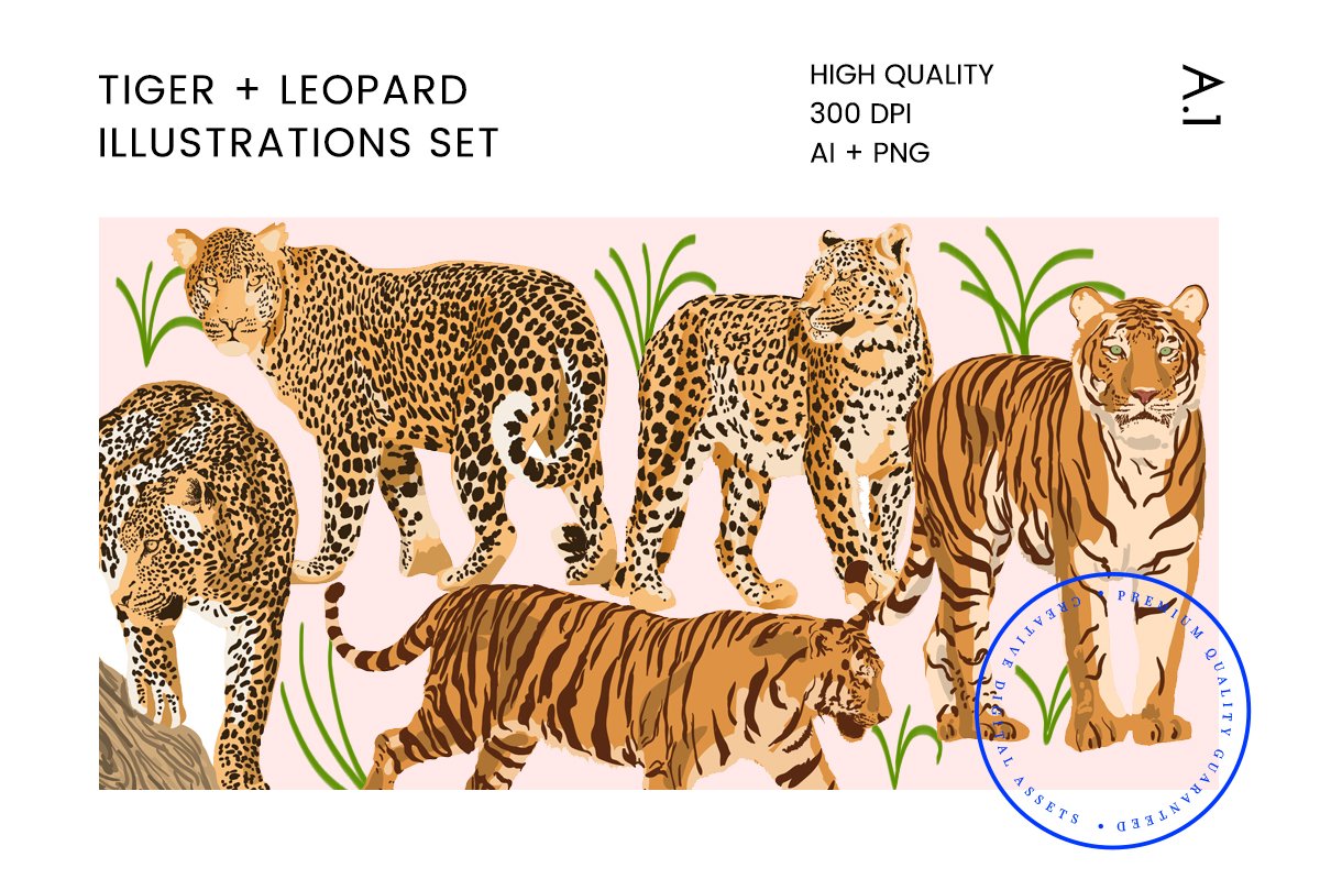Nice leopards set.