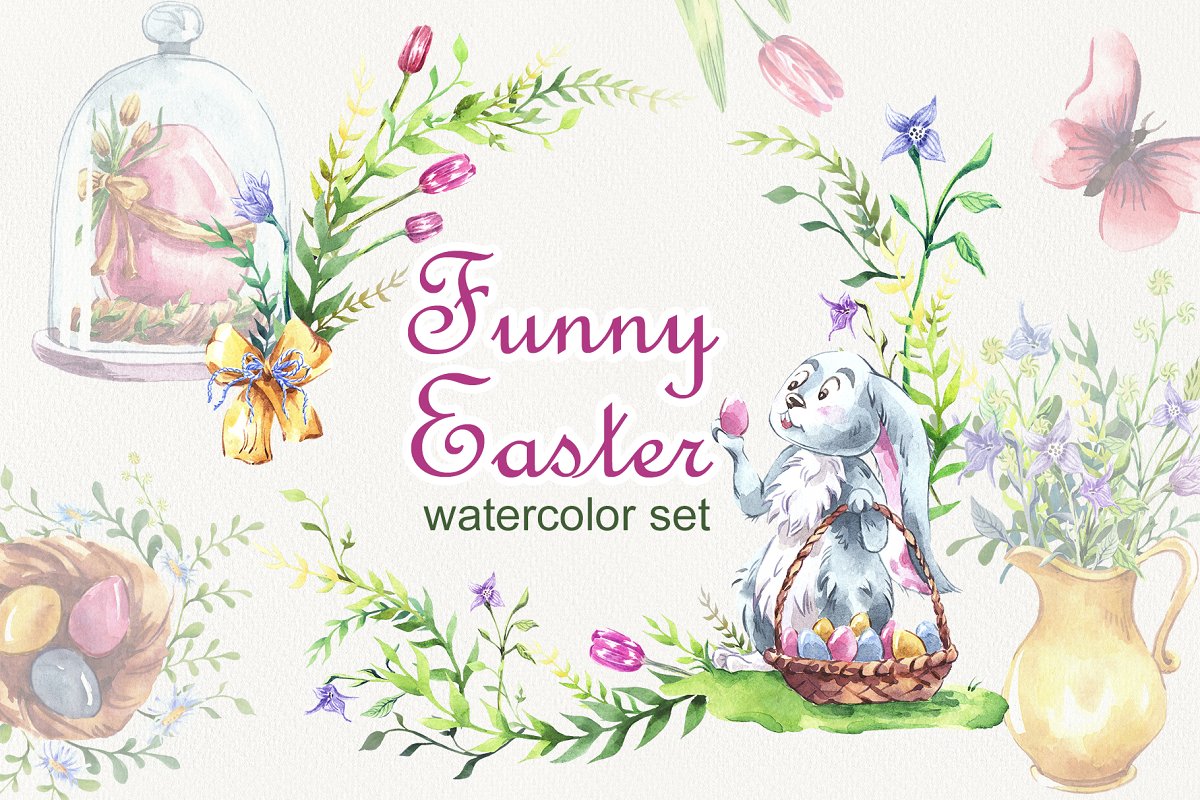 Cover image of Funny Easter.