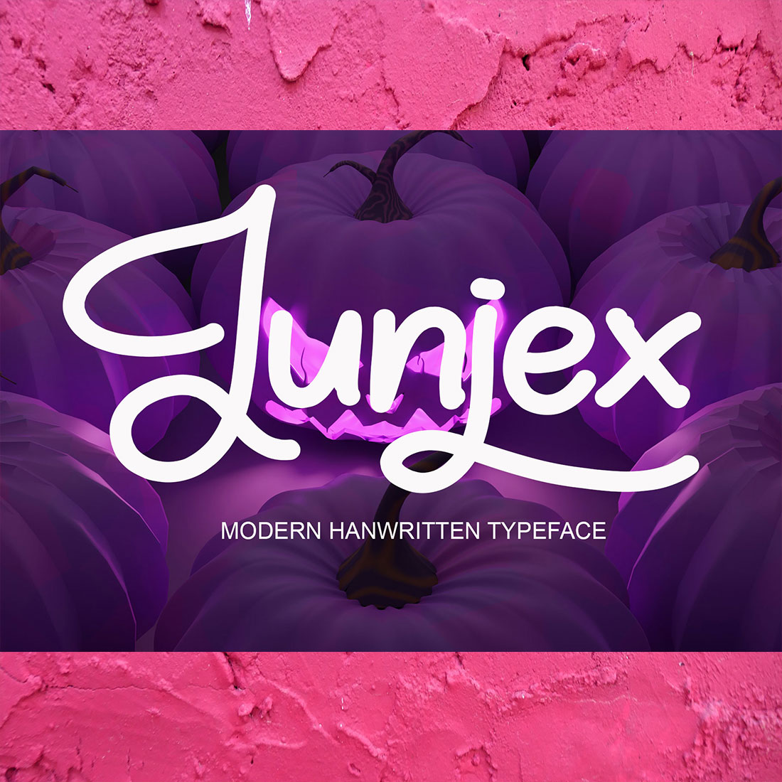Cover of gorgeous font Junjex.