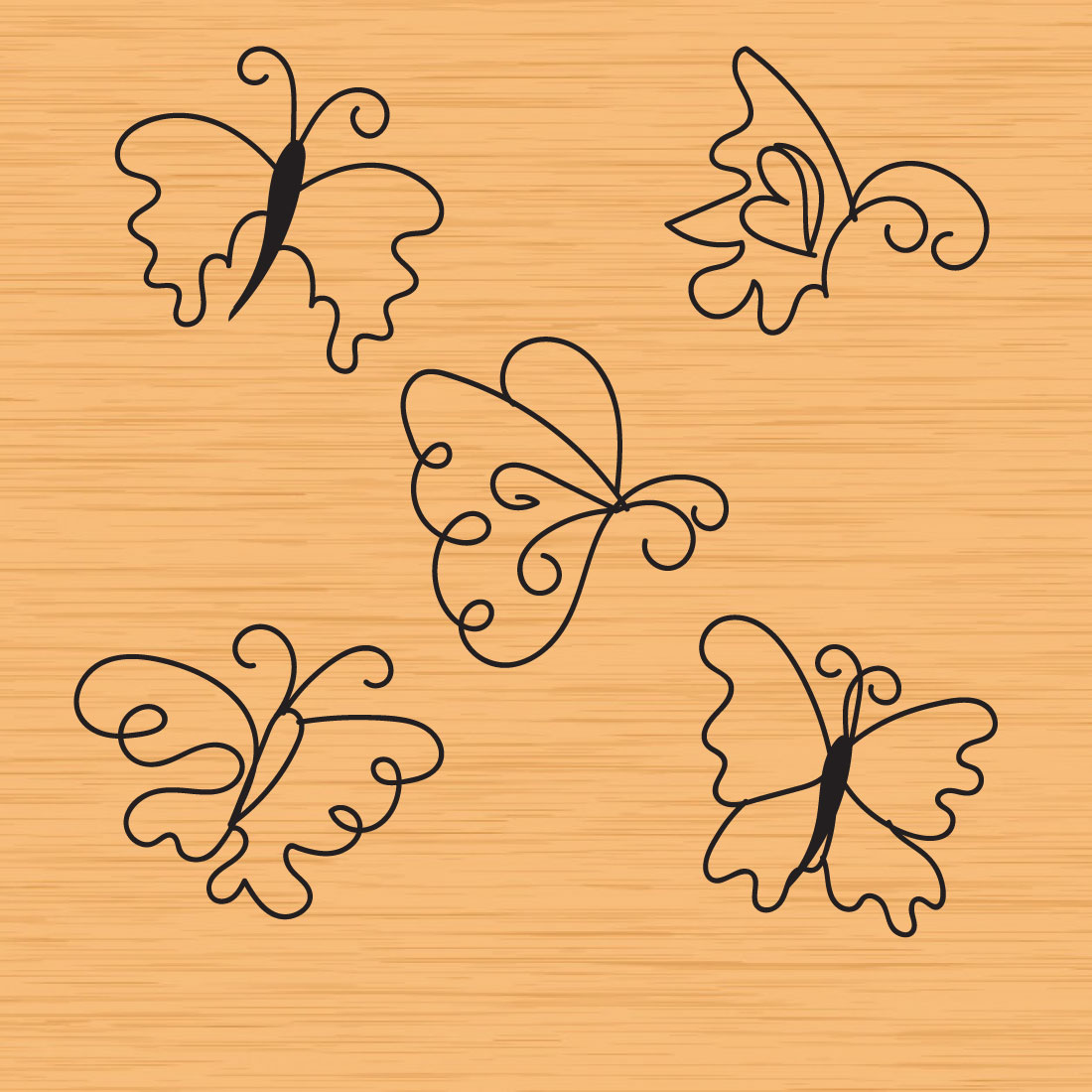 Butterfly Line Drawing Images – Browse 107,477 Stock Photos, Vectors, and  Video | Adobe Stock