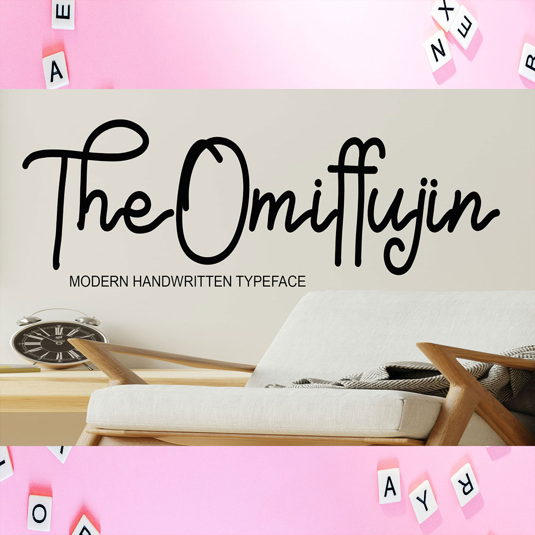 The Omiffujin adorable font cover.