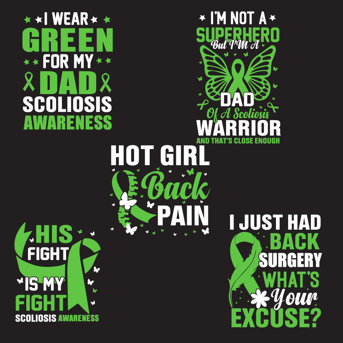 Scoliosis T-Shirt A selection of great images for t-shirt prints