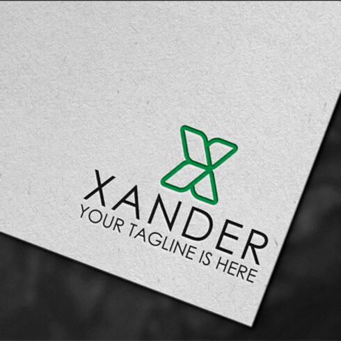X letter Logo Design cover image.