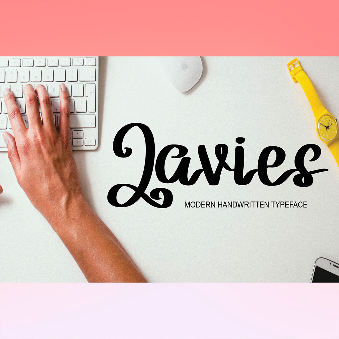 Javies Script Signature Font image cover.