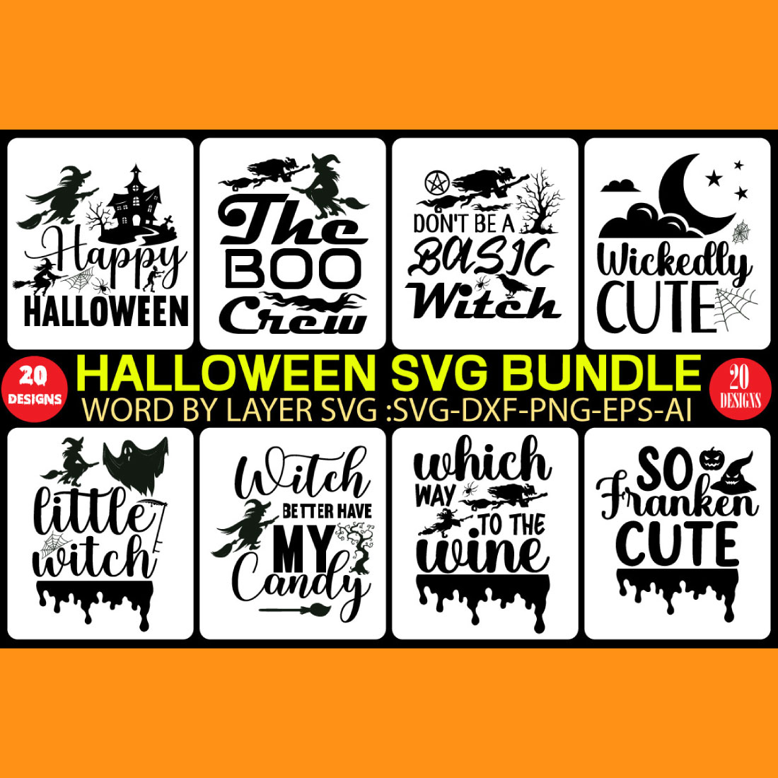 Halloween SVG Bundle.