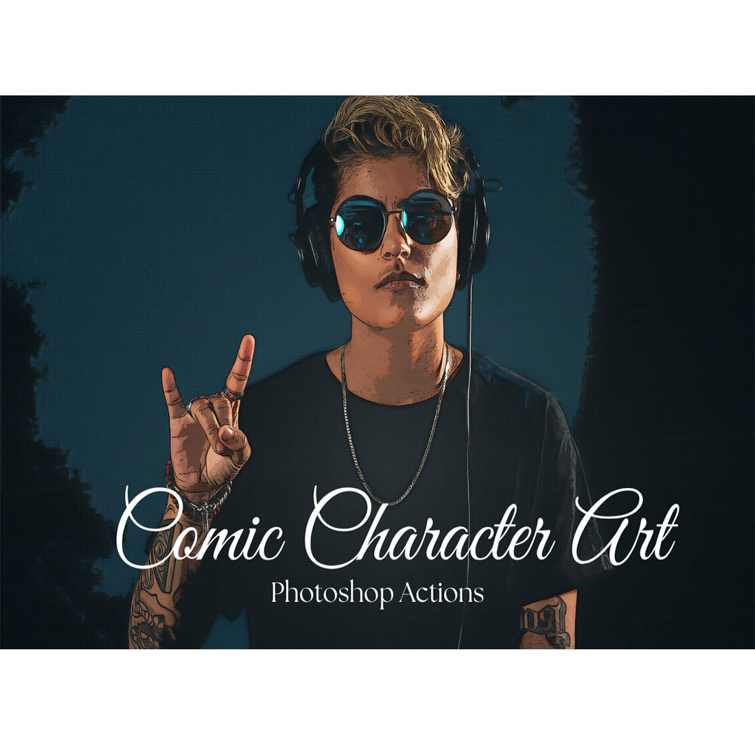 Comic Character Art Actions cover