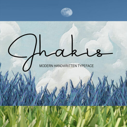 Cover of adorable Jhakis font.