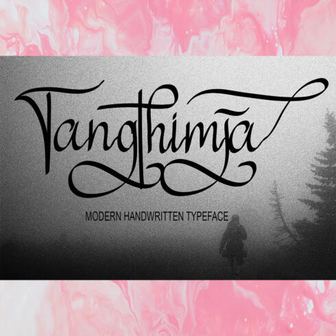 Font Script Signature Tangthimja Design cover image.