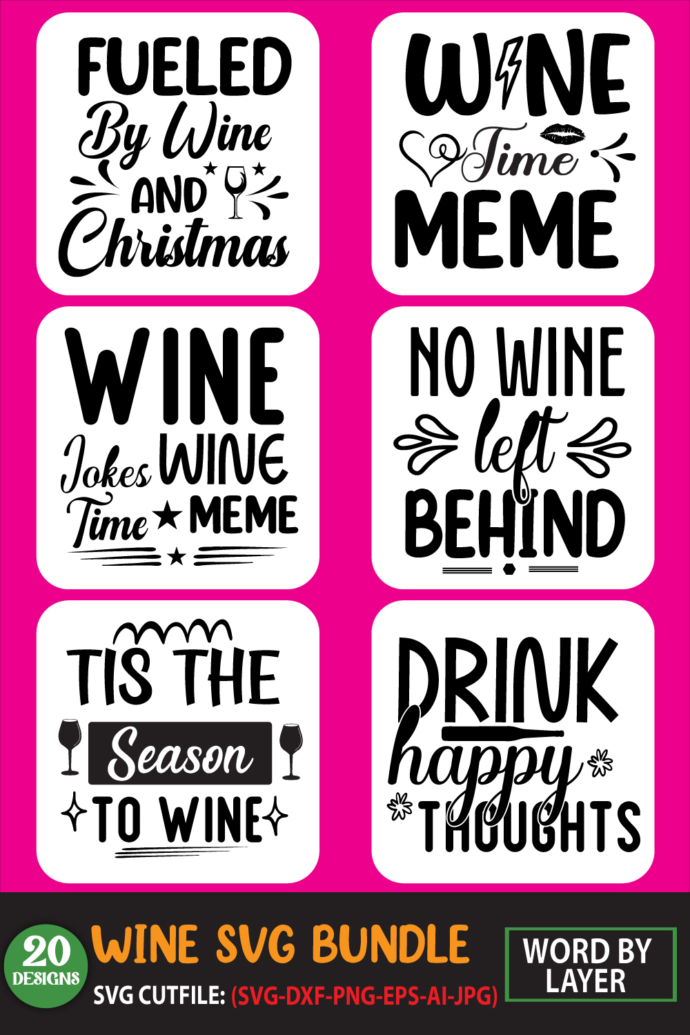 A collection of amazing images for prints on the theme of wine.