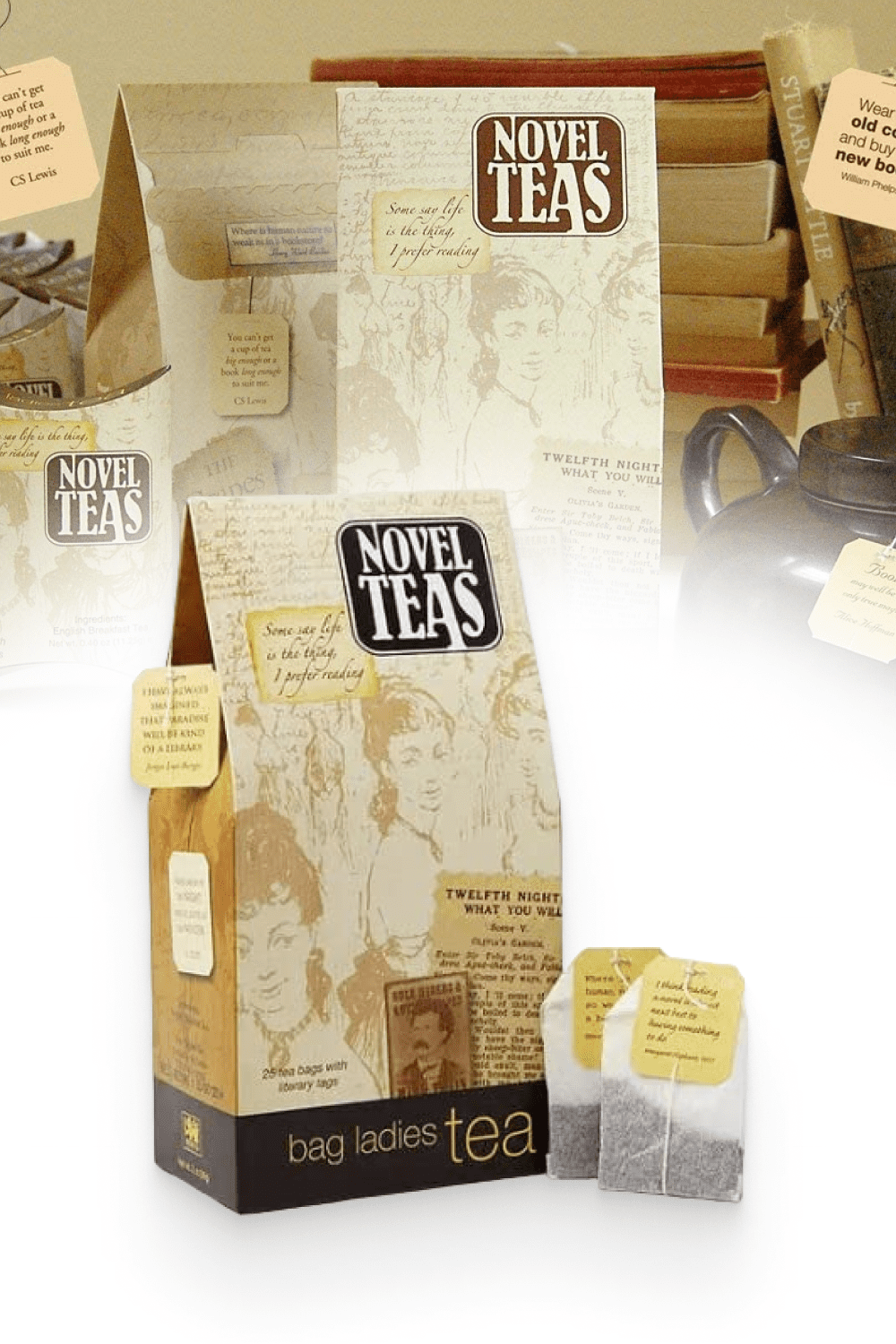 Image of the Novel Teas Tea package.