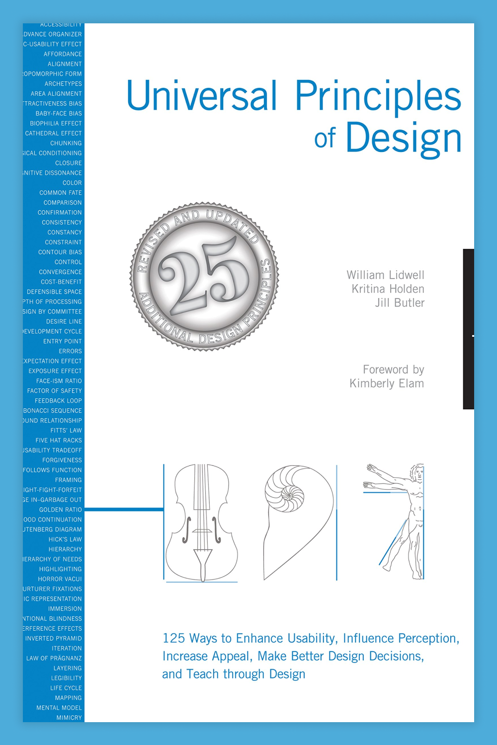 The book Universal Principles of Design.
