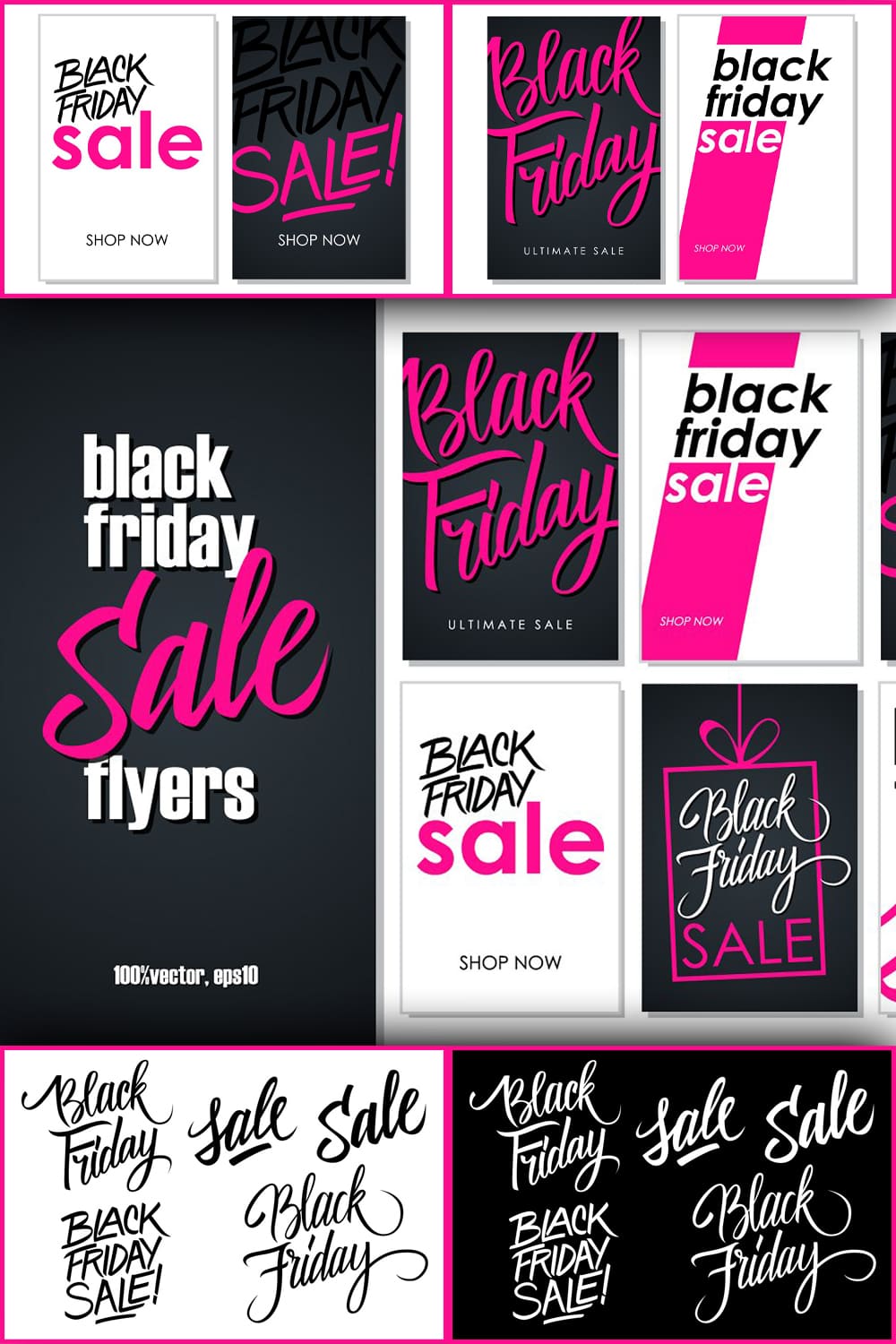 Black Friday Sale Flyers - Pinterest.