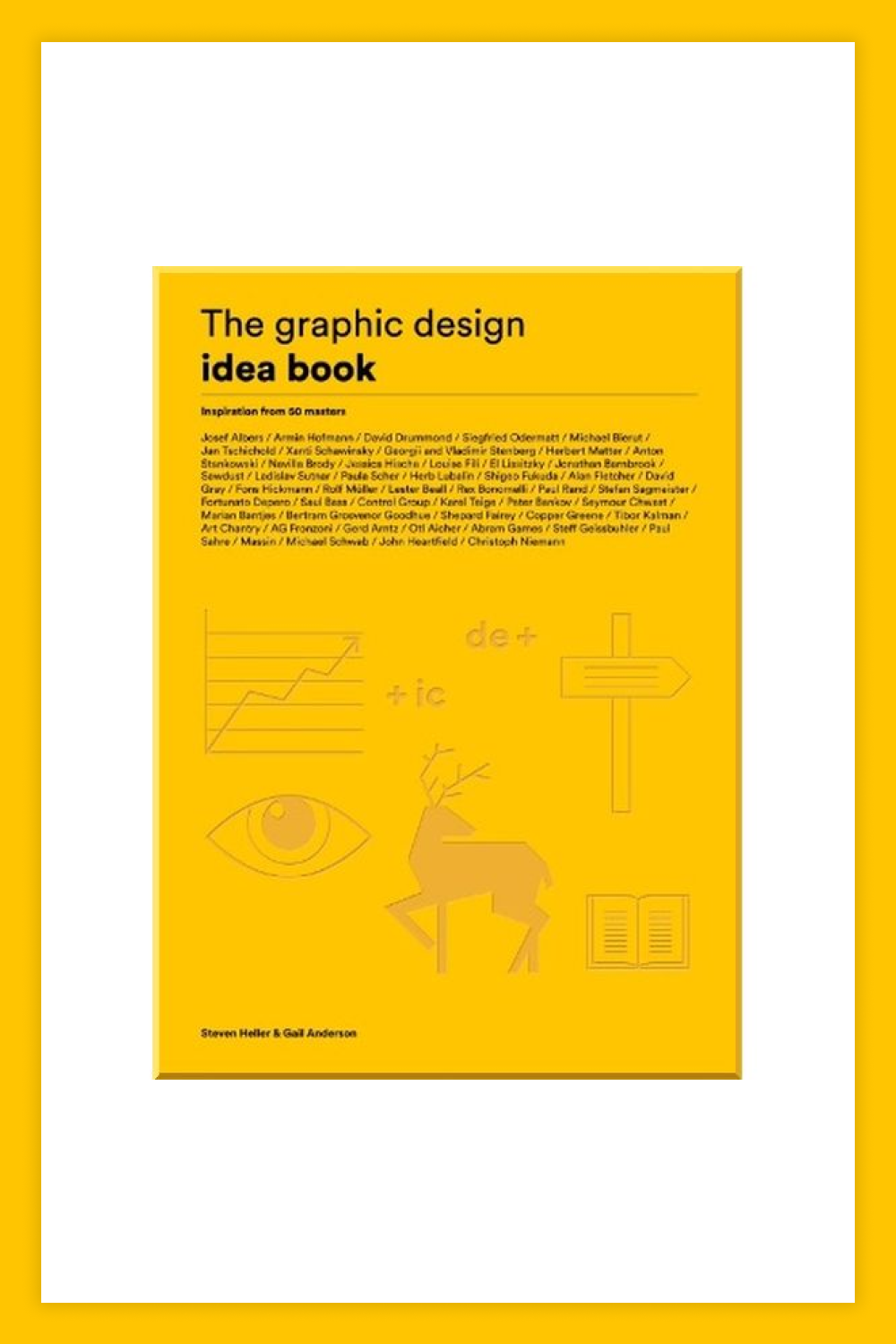 The book The Graphic Design Idea Book.