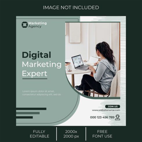 Digital Marketing Agency Social Media Post cover image.