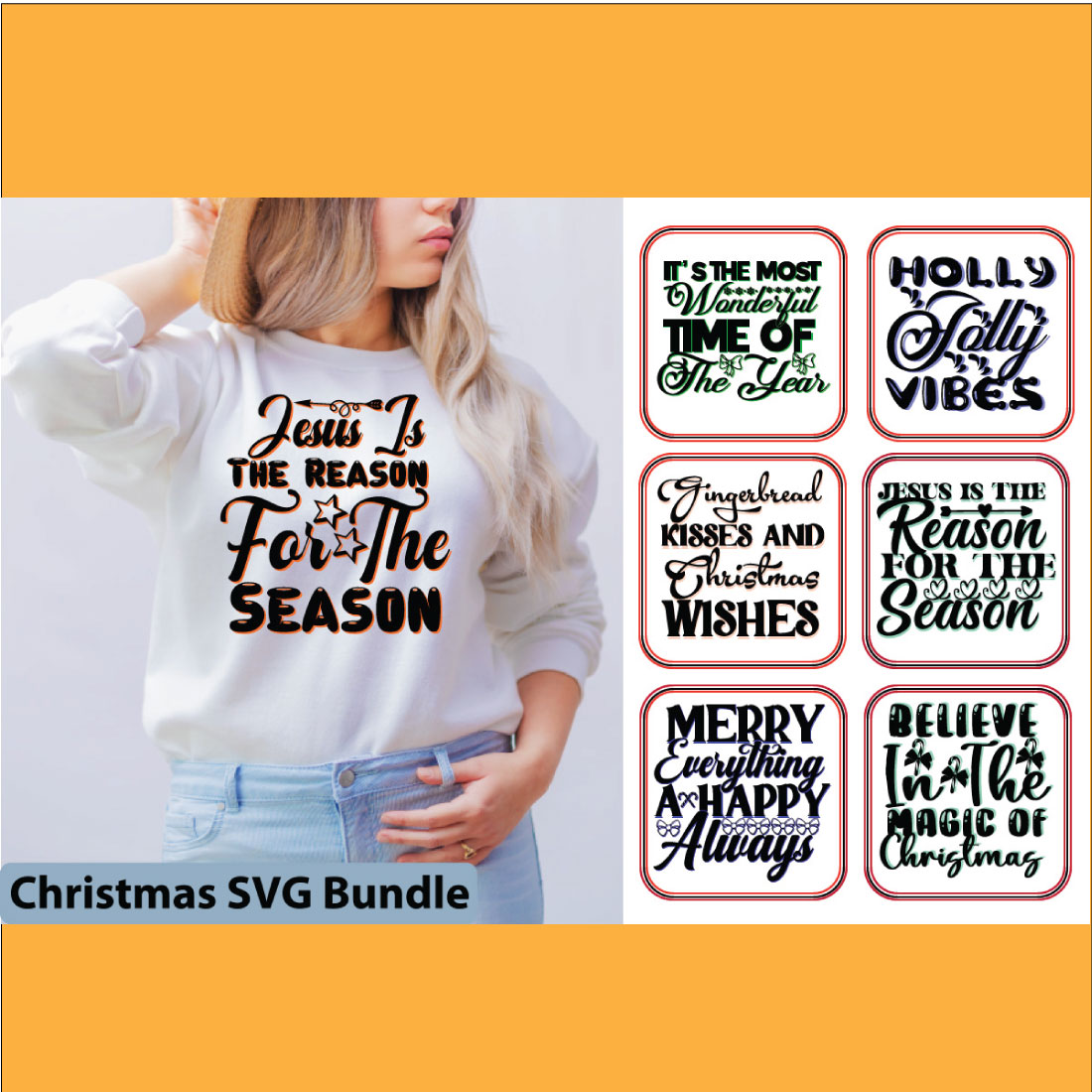 Christmas Sublimation Bundle cover image.