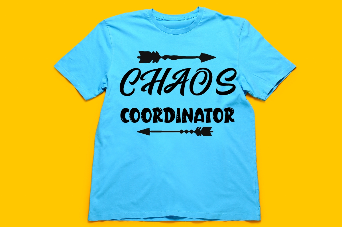 T-shirt Chaos CoordinatorDesign Bundle preview image.