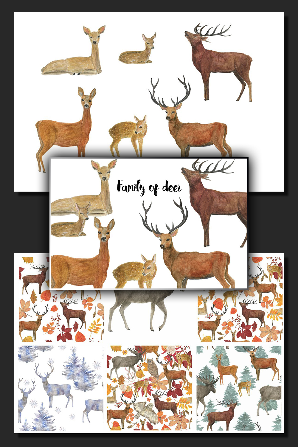 1668263 watercolor deer pinterest 1000 1500 231