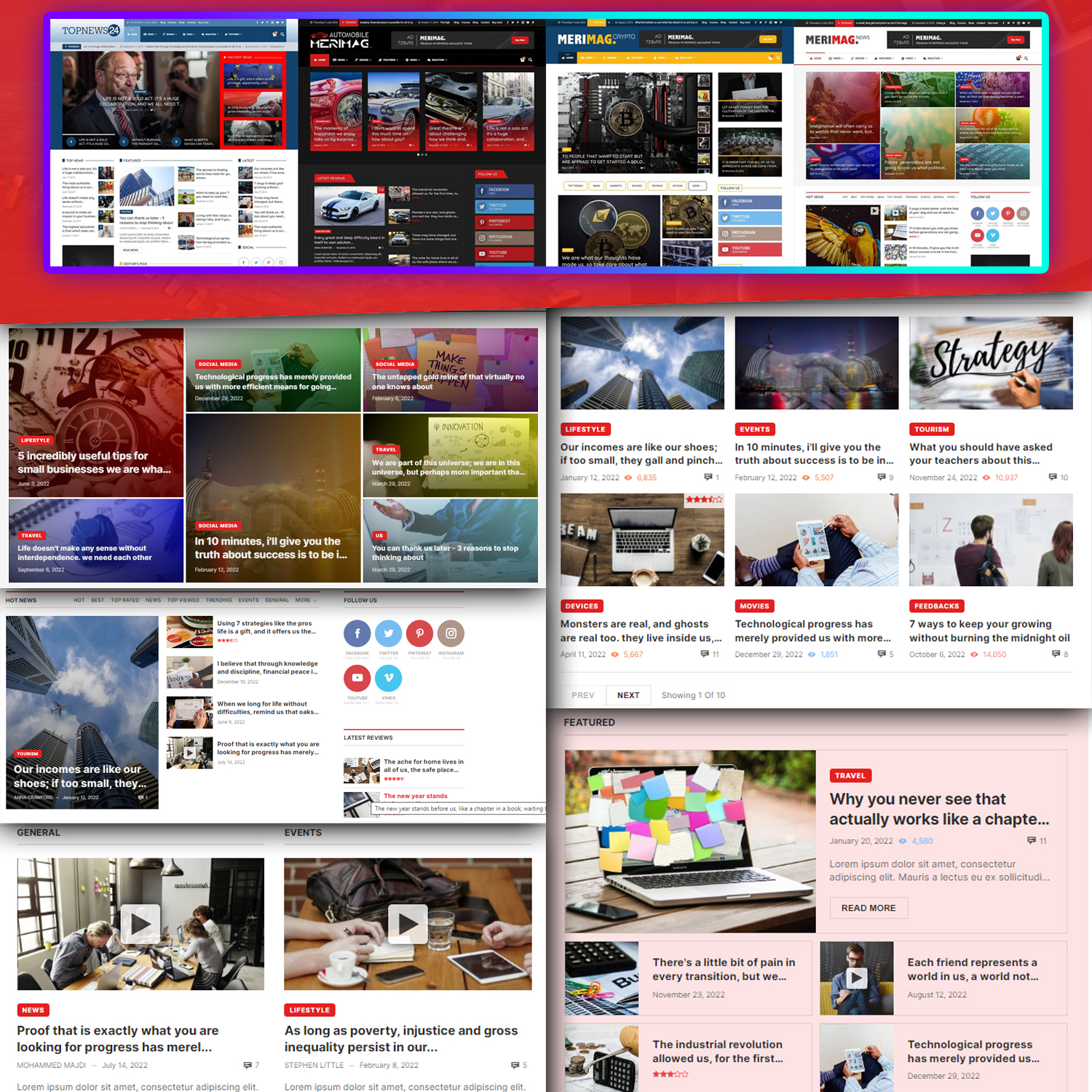 Merimag - Elementor Blog Magazine And News WordPress Theme – MasterBundles