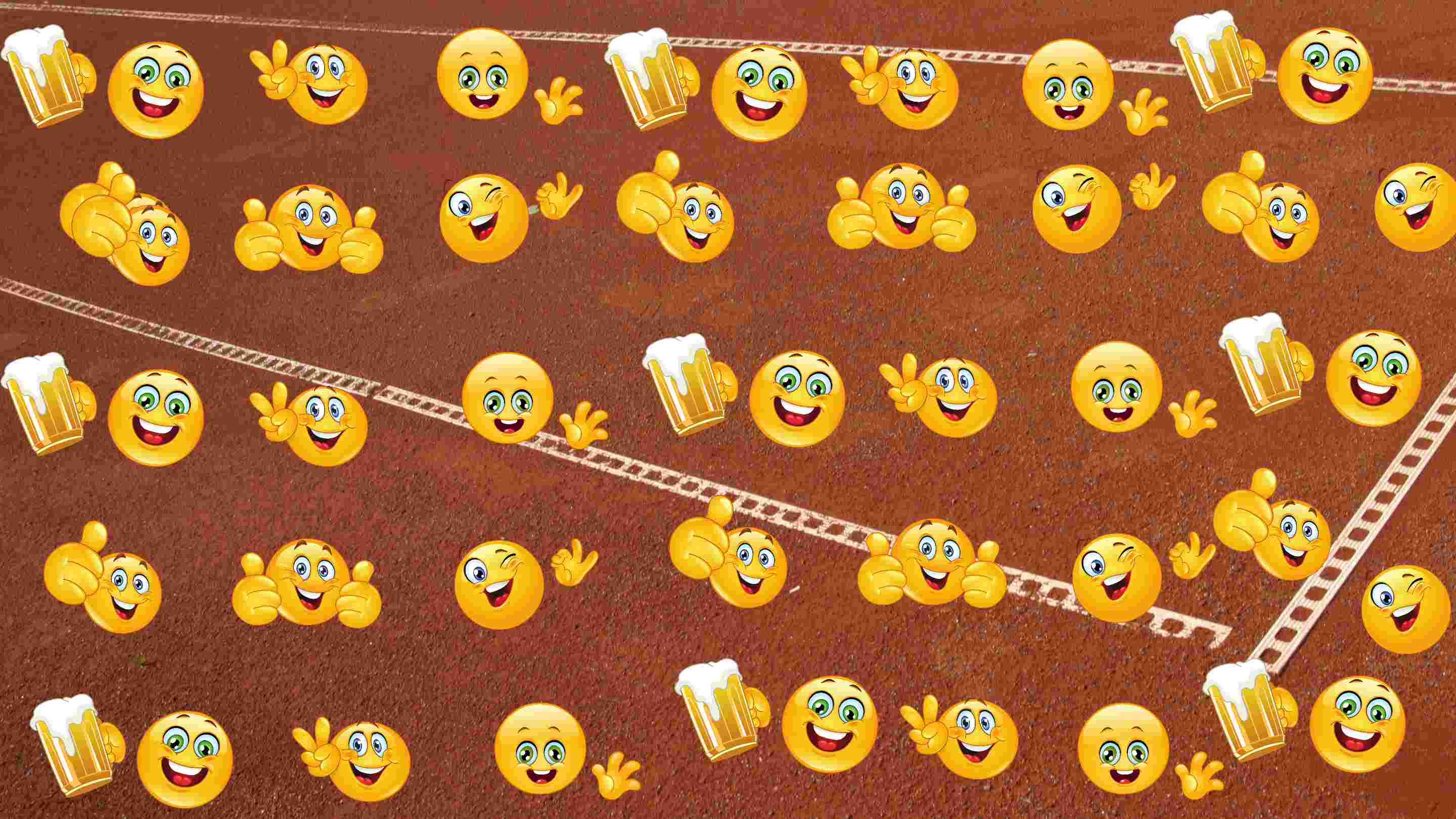 Emoji Positive Pattern Design Bundle preview image.
