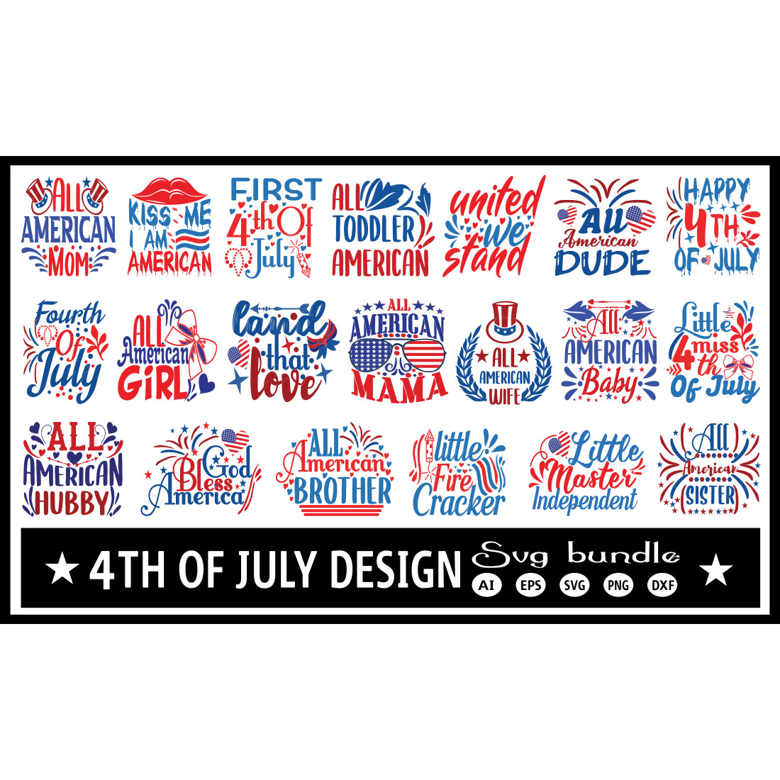 4th of July SVG Design - MasterBundles