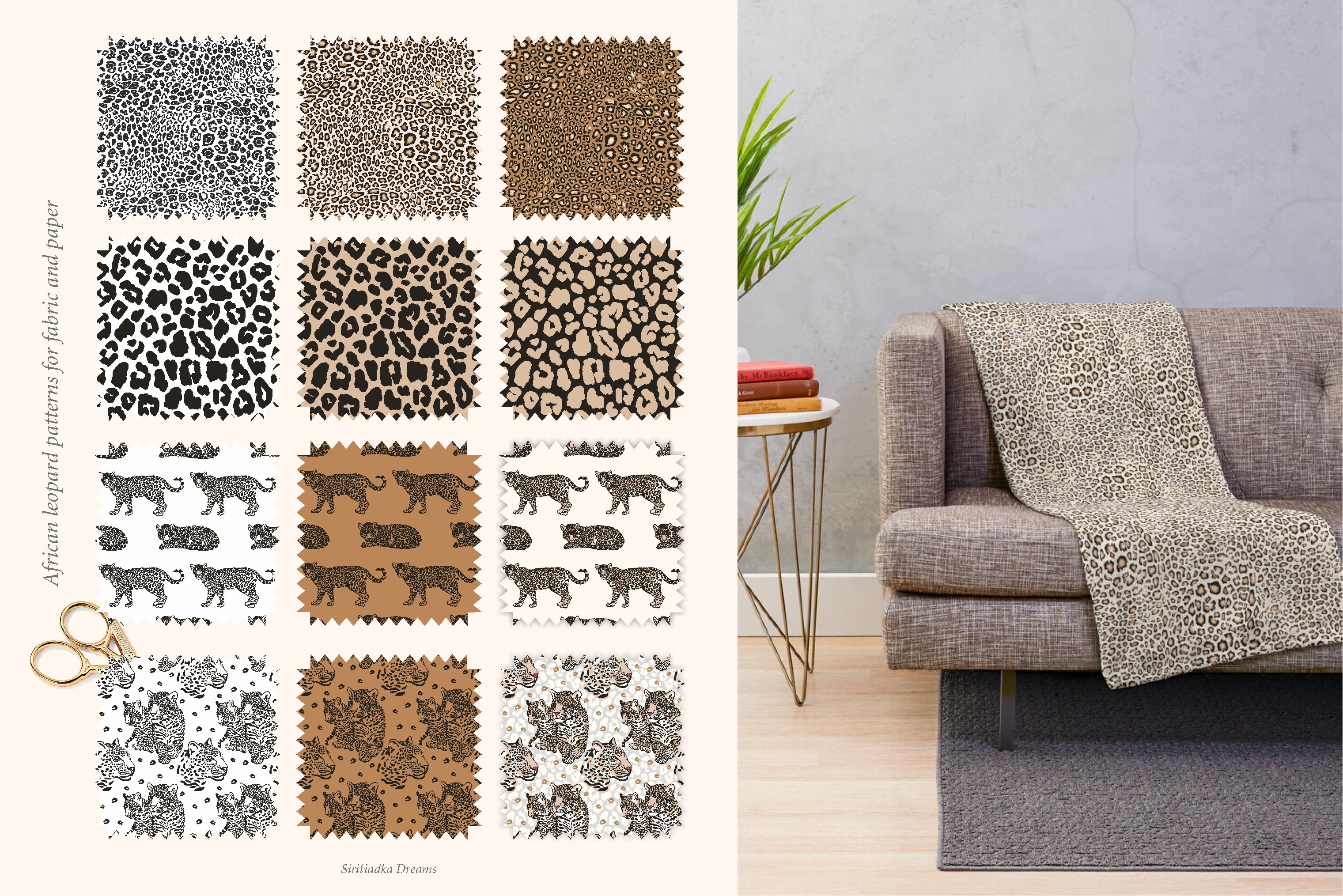 Some leopard patterns for you.