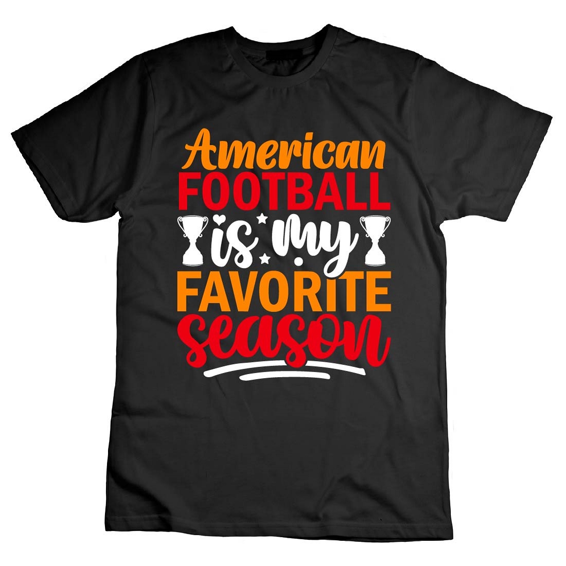 Football T-Shirt Design Bundle preview image.