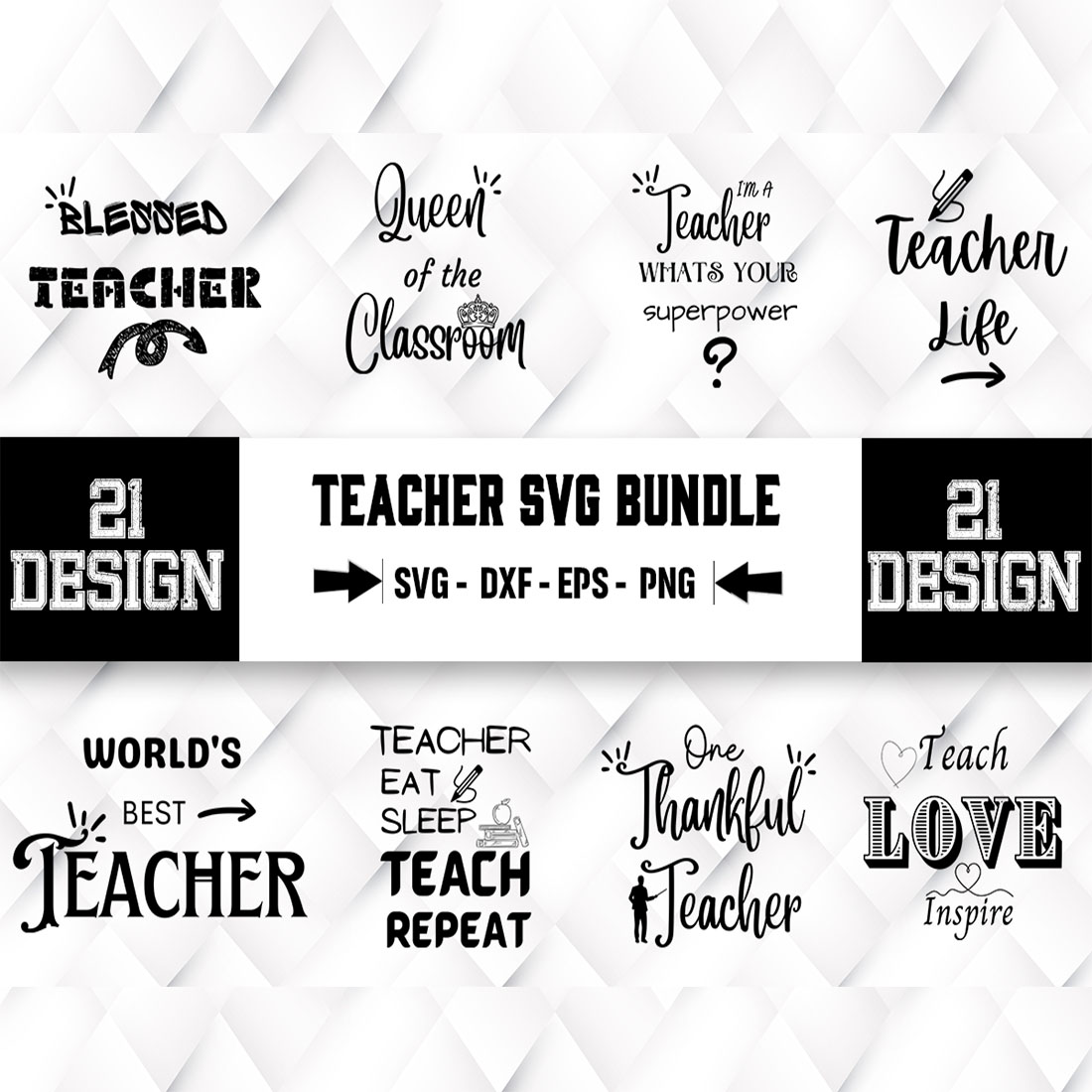 A collection of gorgeous images for teacher-themed prints