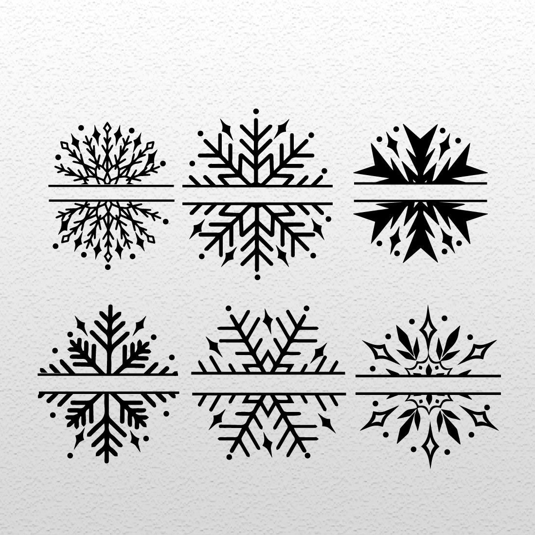 Christmas Snowball SVG Bundle all previews.